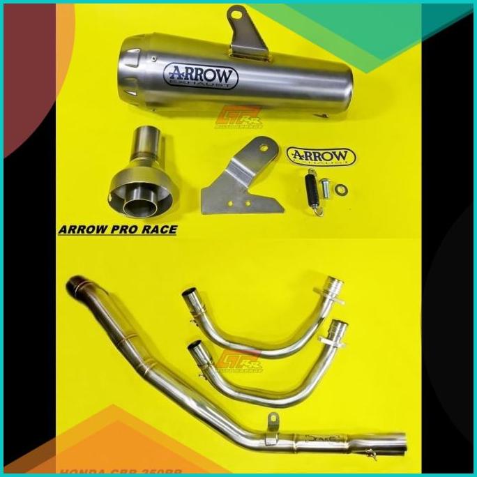 Knalpot Arrow Pro Race Titanium Fullsystem Drake CBR 250RR 250 RR 16no