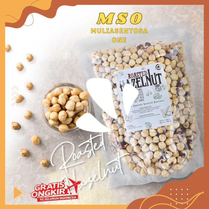 

ROASTED HAZELNUT ( KACANG HAZELNUT PANGGANG ) - 1 KG HIGHT QUALITY PRODUK !!