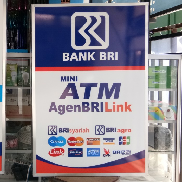 

Neon Box Agen BRILink Ukuran : 60x90 cm, 2 muka, akrilik