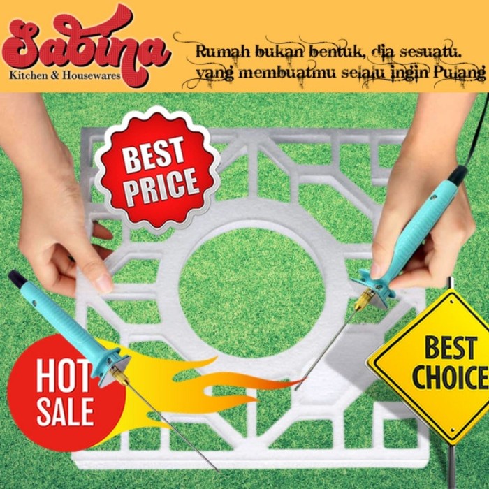 

Terbaru Pemotong Busa Gabus Polystyrene Styrofoam Cutter 15W Original Promo Terlaris