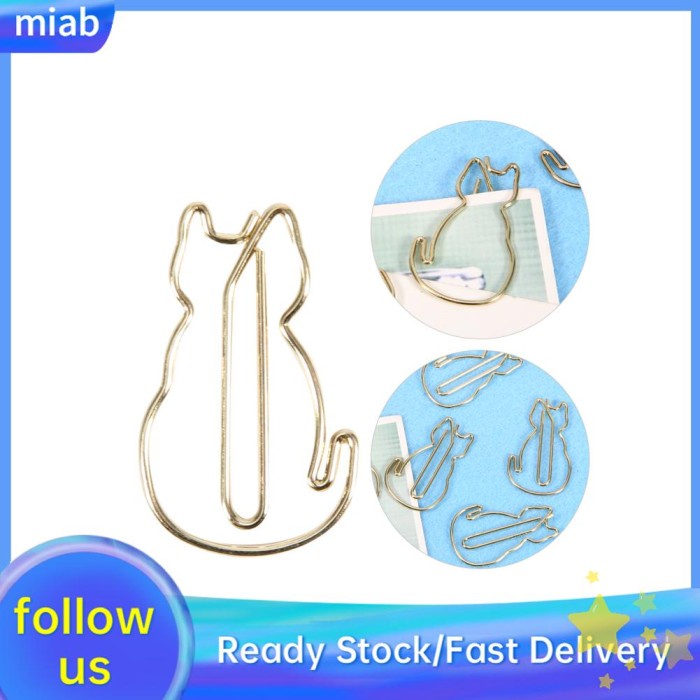 

Terbaru Tool 12 Pcs Klip Logam Kucing Tahan Lama Untuk Pembatas Buku Promo Terlaris