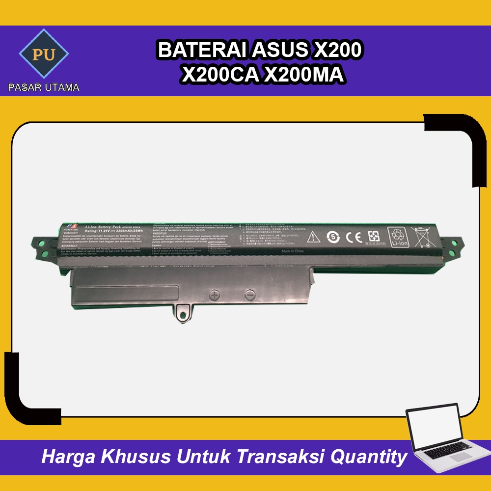 Baterai Asus X200 X200CA X200MA