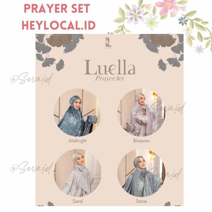 Heylocal LAFIYA LUELLA PRAYER SET LOCAL ID MUKENA LOCAL.ID HEYLOCAL.ID