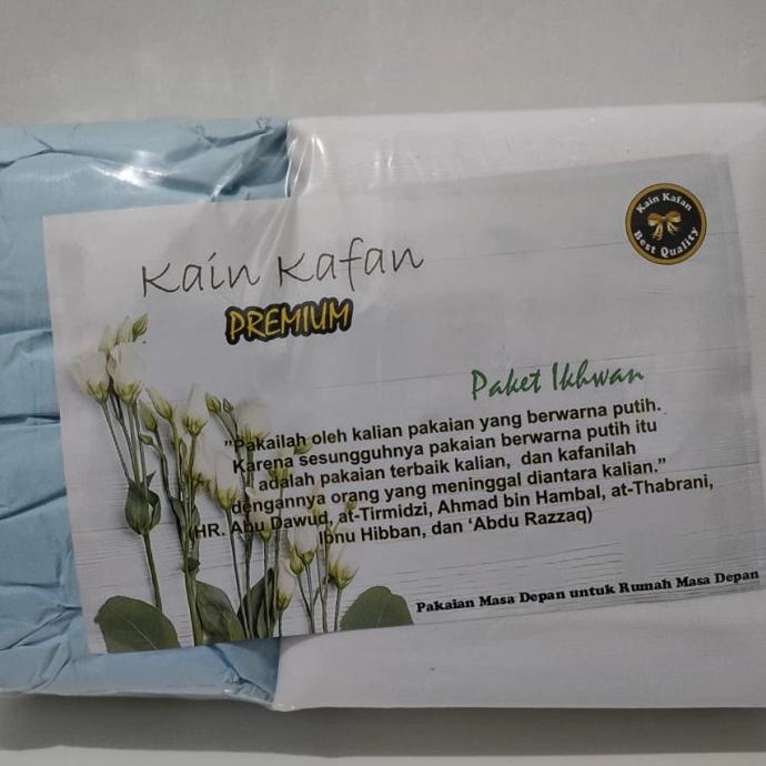 Paket Kain Kafan Mori / Kain Kafan laki-laki / Kain Kafan perempuan MJS2