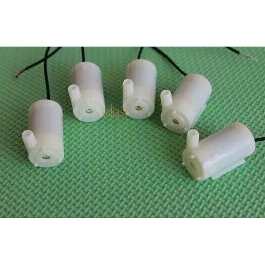 Dc 3V 6V Mini Micro Submersible Water Pump Low Noise Motor Pump 120L/H Murah