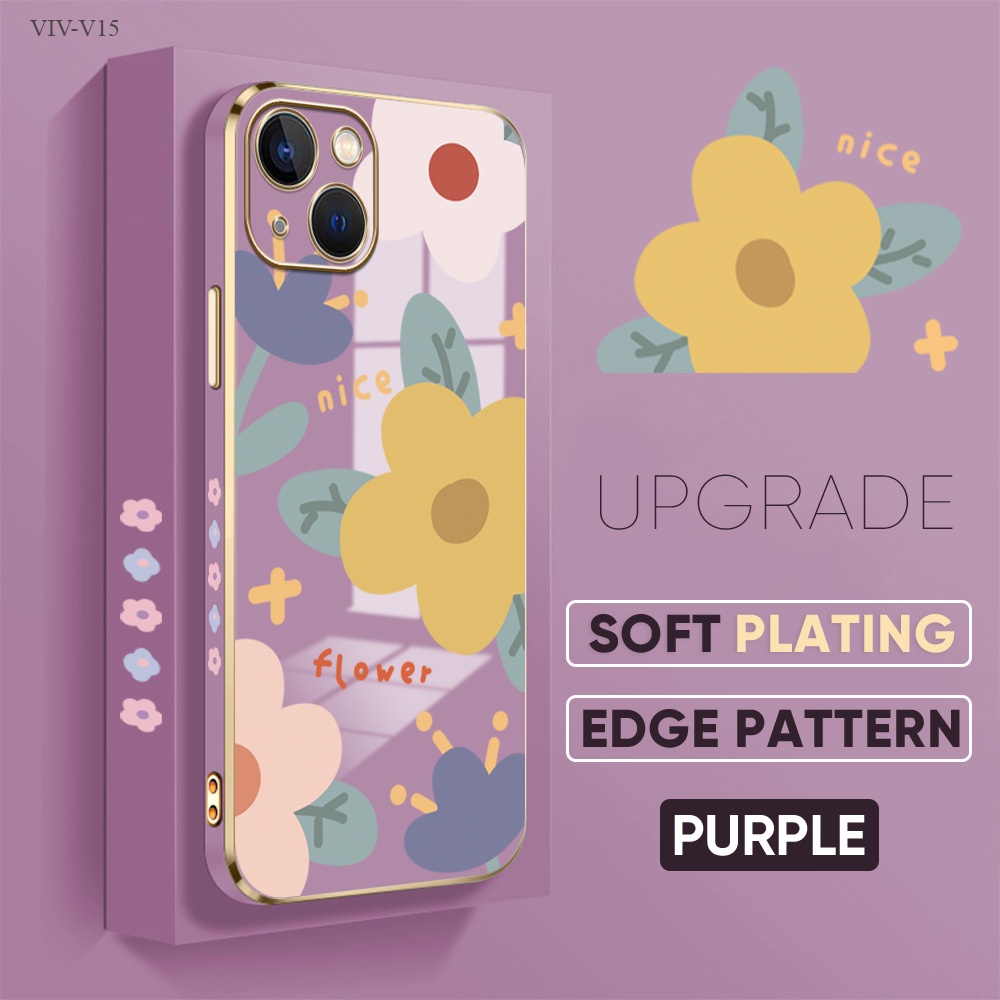 Casing Hp Untuk VIVO V30 V15 V20 V21 V23 V23E V25 V25E S1 Z1 T1 SE Pro 2021 5G Phone Case Softcase S