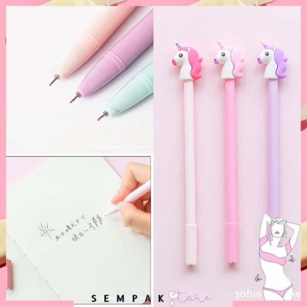

SS Pena Karakter Cantik Kepala Unicorn Pulpen Karakter Unik Lucu Pena Karakter Pulpen Gel Alat Tulis Sekolah Motif Unicorn Murah
