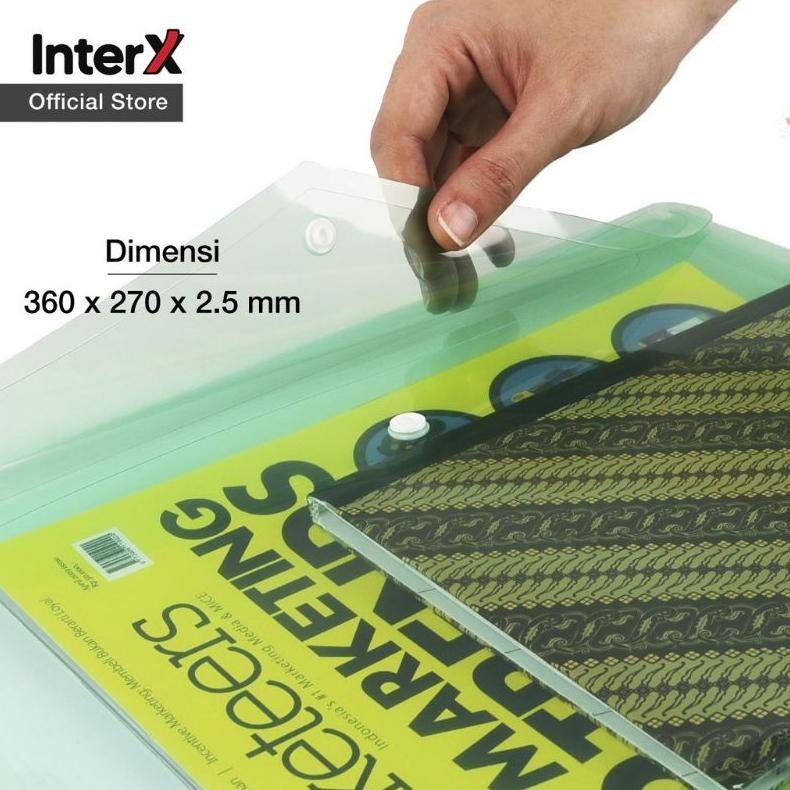 

Promo! Inter X Map Kancing Plastik With Spine Folio Fc Isi (12 Pcs) Berkualitas
