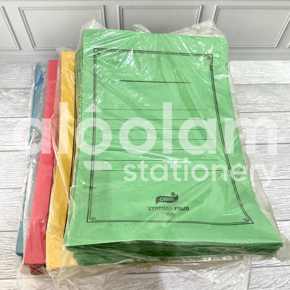 

Terlaris! SATU PACK ( 50 PCS ) StopMap Kertas Folio Terlaris