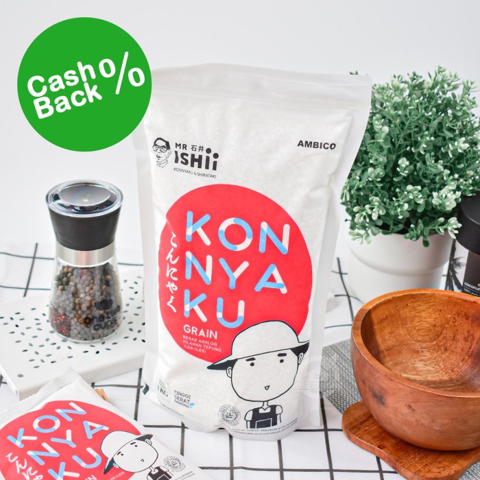 

Shirataki Konnyaku Rice / Beras shirataki 1 Kg