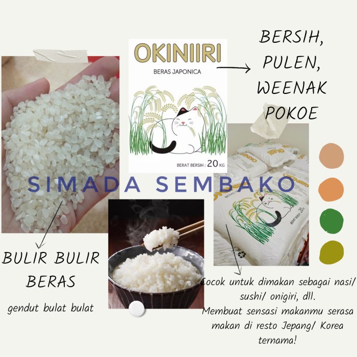 

beras japonica okiniiri 20 kg