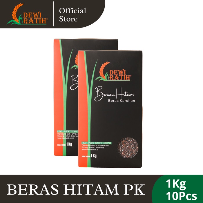 

Beras Hitam DEWI RATIH 1Dus isi 10Pcs