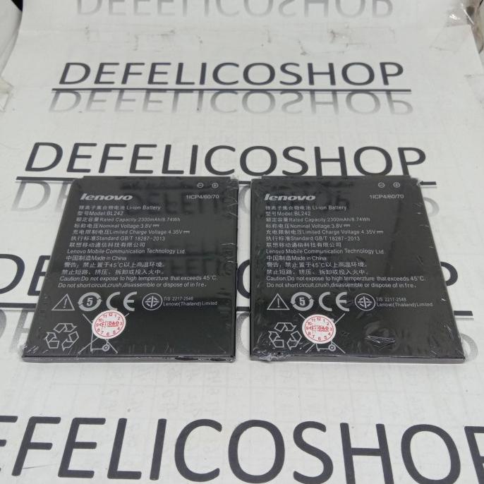 Model baru - Baterai HP Lenovo A6000 A6600 plus K5 BL242 BL259 Ori Batrai Batre .,