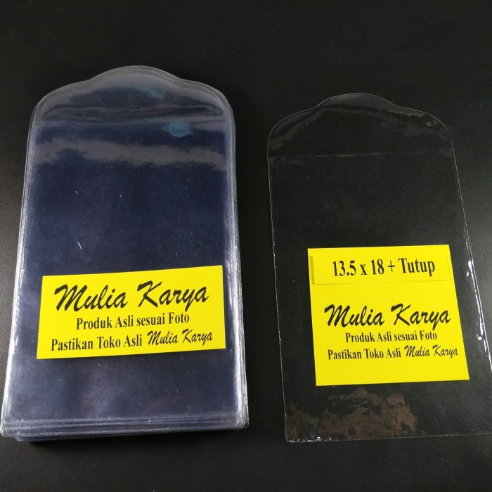 

Plastik Mika 13.5 x 18 SPP/ Kartu / Iuran / Deposito