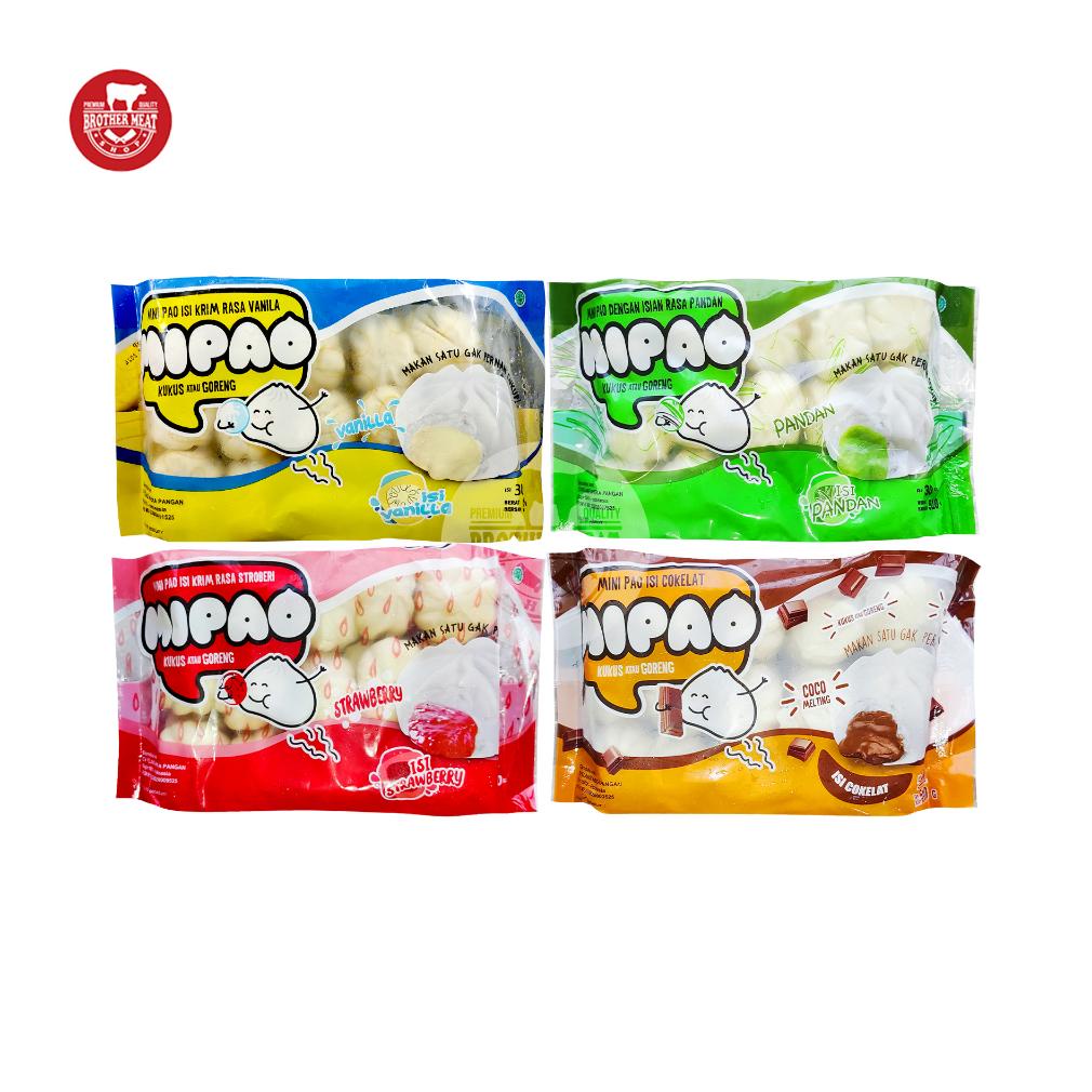 

Ready Mipao Pelangi, Bakpao Mini isi 30pcs Halal