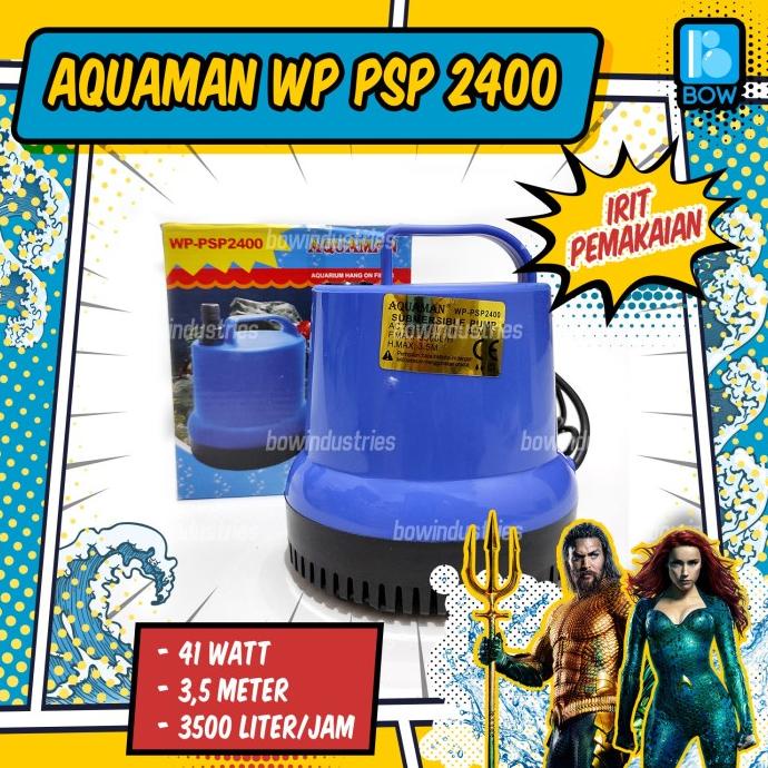 Diskon Pompa Celup Air Kolam Aquarium Aquscape Kiyosaki Psp 2400 60 Watt 3.5