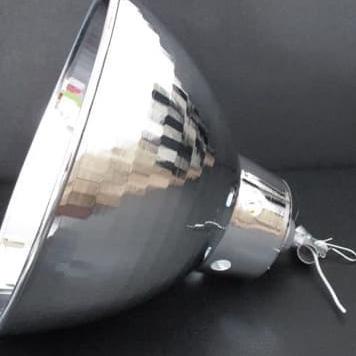 Kap Lampu Gantung Industri Kilap 12" Diameter 30 Cm + Fitting E27