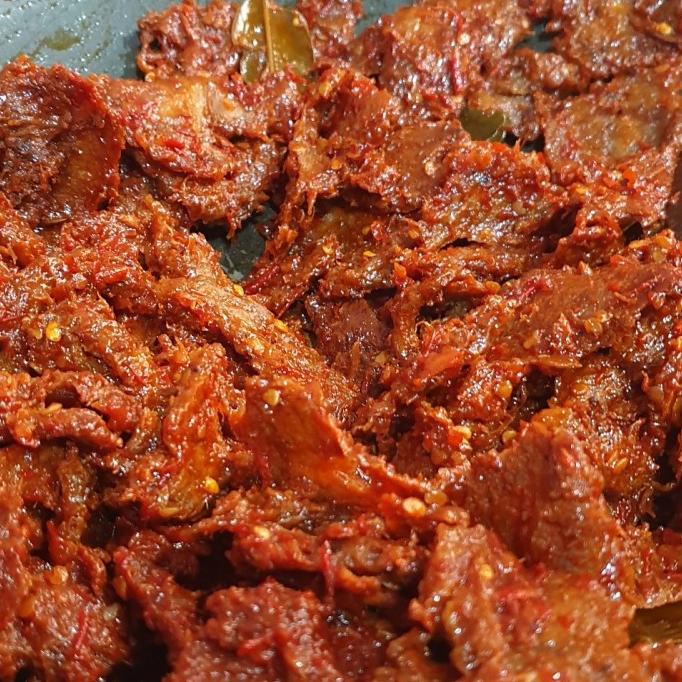 Dendeng Balado Vegetarian 500 Gram (Homemade)/dendeng vegetarian enak
