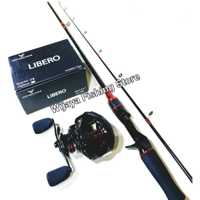 SET JORAN BC CASTING ONCAK ANANTA 180 DAN REEL ONCAK LIBERO DRAG 15 KG