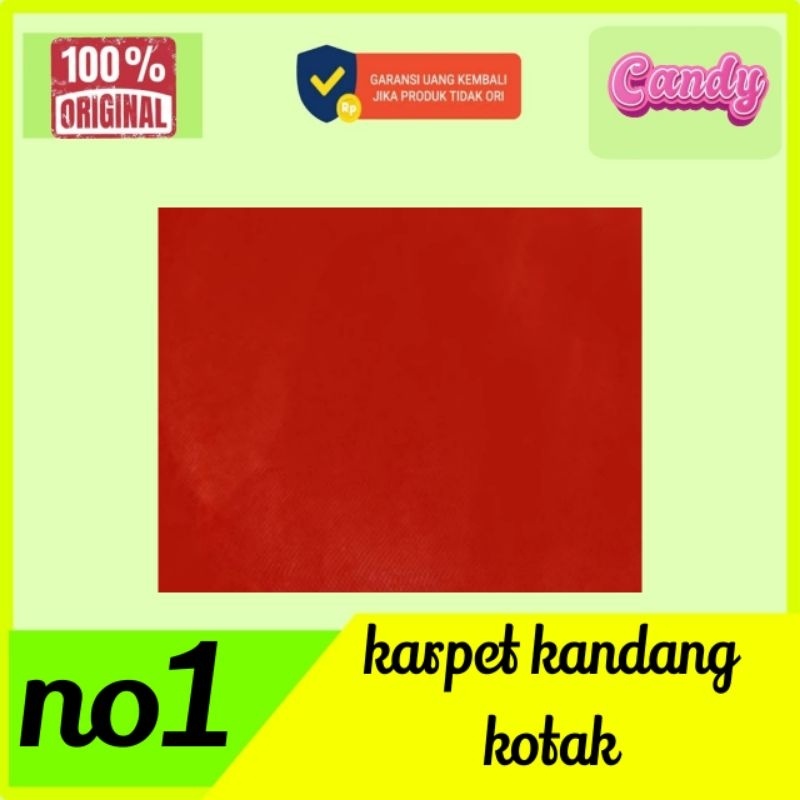 KARPET KOTAK NO1 ALAS KANDANG kotak no 1 2 dan 3 karpet kandang burung kotak