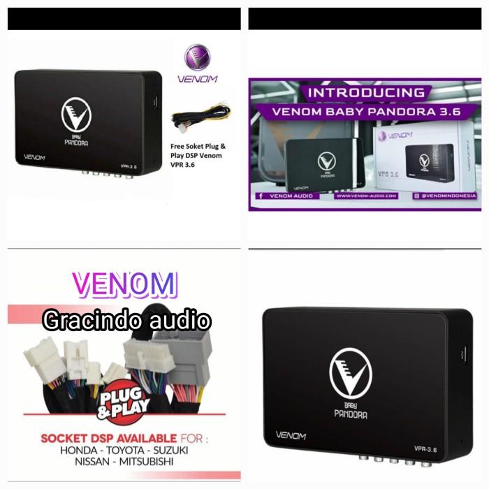 POWER DSP VENOM BABY PANDORA 3.6 4CH POWER AMPLIFIER + 6CH PROCESSOR