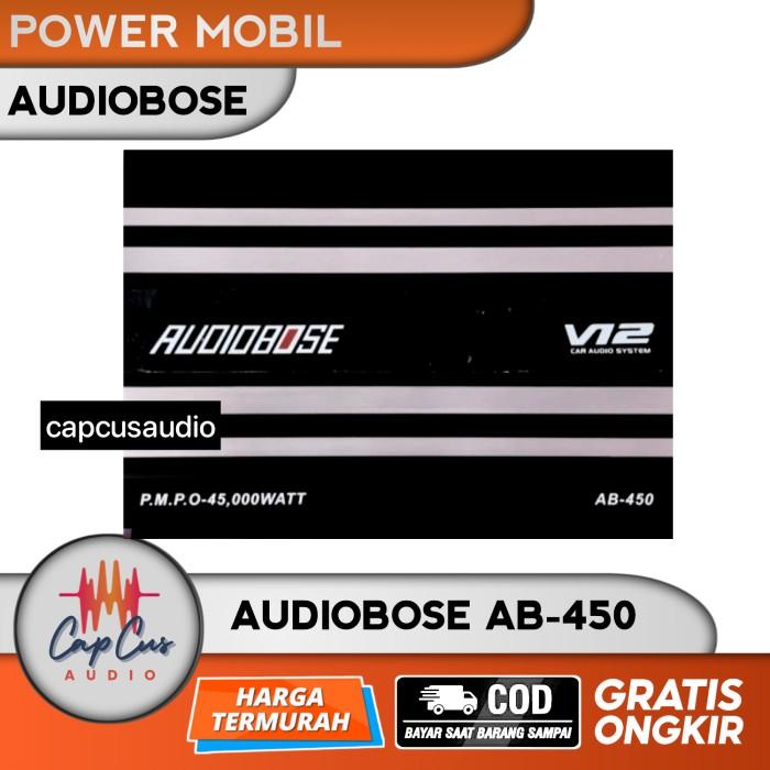 POWER AMPLIFIER MOBIL 4 CHANNEL AUDIOBOSE AB-450 / AB450 V12 AUDIOBOSE