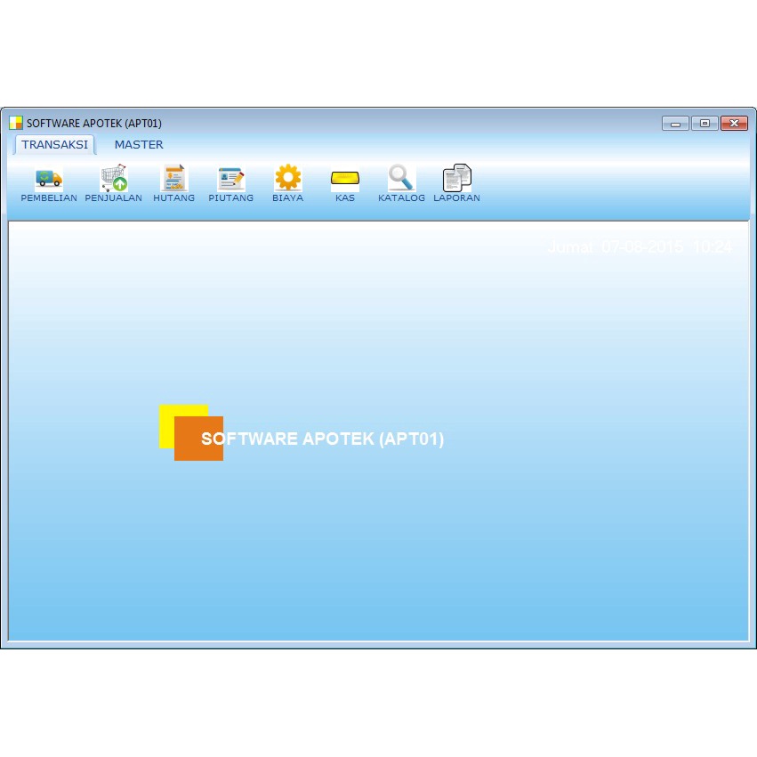 SOFTWARE APOTEK, PROGRAM APOTEK, APLIKASI APOTEK (APT01 AAPT1)