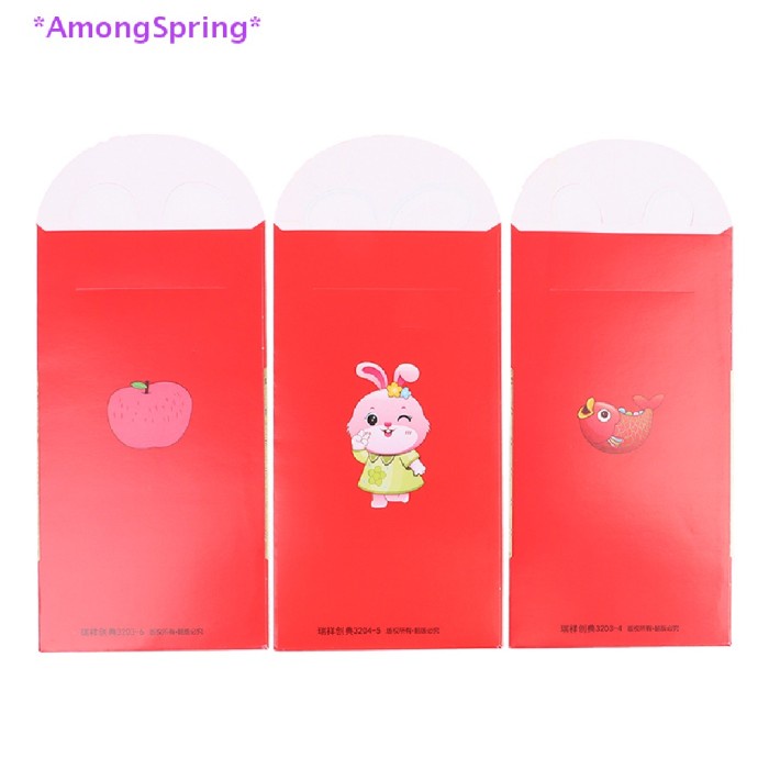 

New! Amplop Angpao Tahun Baru Cina / Imlek Motif Kelinci Warna Limited