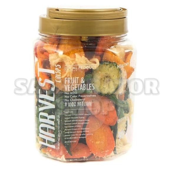 

NEW PRODUK KRIPIK KERIPIK SAYUR TANPA MSG HARVEST CRISPS VEGETABLES CHIPS NO MSG !!!!!