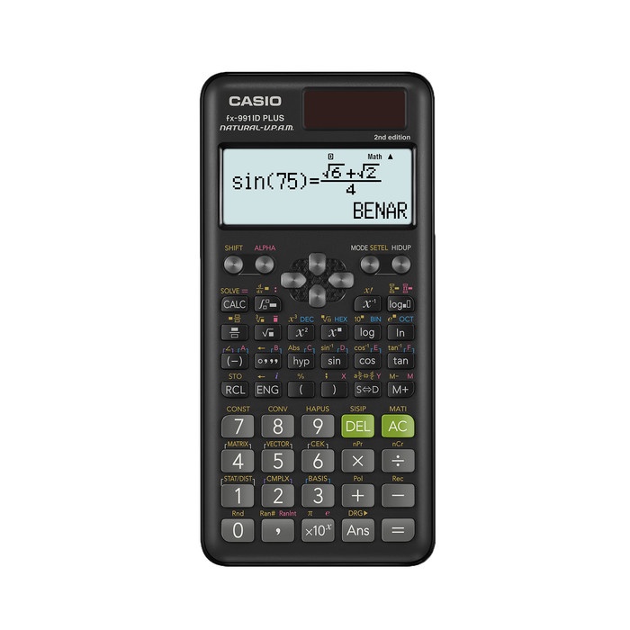 

CASIO SCIENTIFIC CALCULATOR FX-991ID PLUS ORIGINAL TERBARU