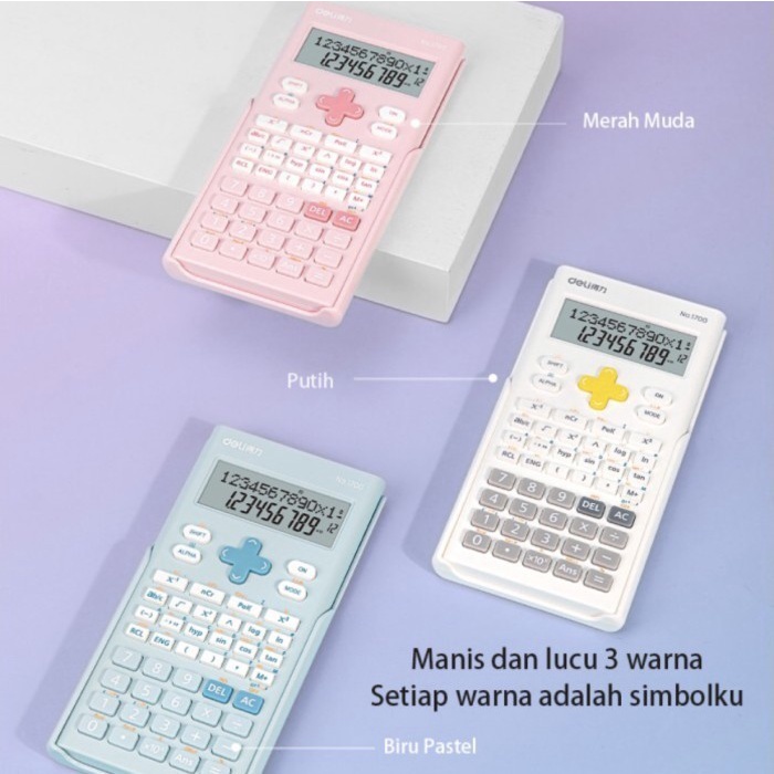 

KALKULATOR SCIENTIFIC CALCULATOR / SAINS INTERGRAL 240 FUNGSI ORIGINAL TERBARU