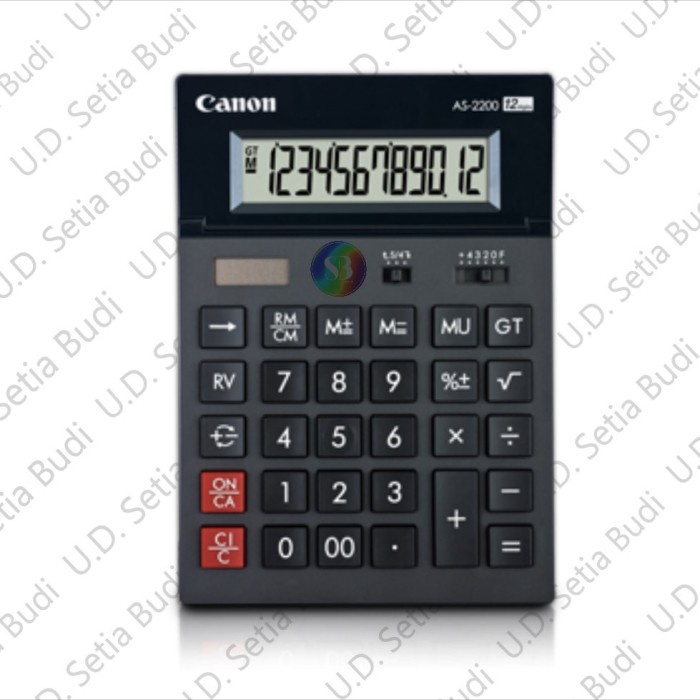 

KALKULATOR CANON AS-2200 ASLI DAN BERGARANSI ORIGINAL TERBARU