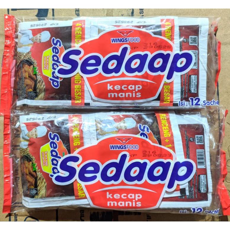 

KECAP SEDAP SASET SERENCENG ISI 12 SASET 12X16ML PRODUK TERBARU