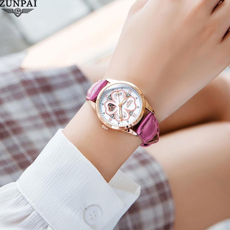 Big Sale WishdoitZunpai Jam Tangan Lilit Wanita Kecil Gold Korea Fashion Kulit Unik Perempuan Terbar