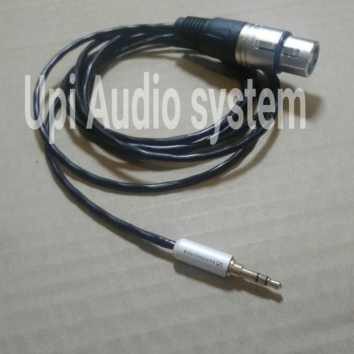 kabel microphone konektor xlr female to akai 3.5mm cable 10m