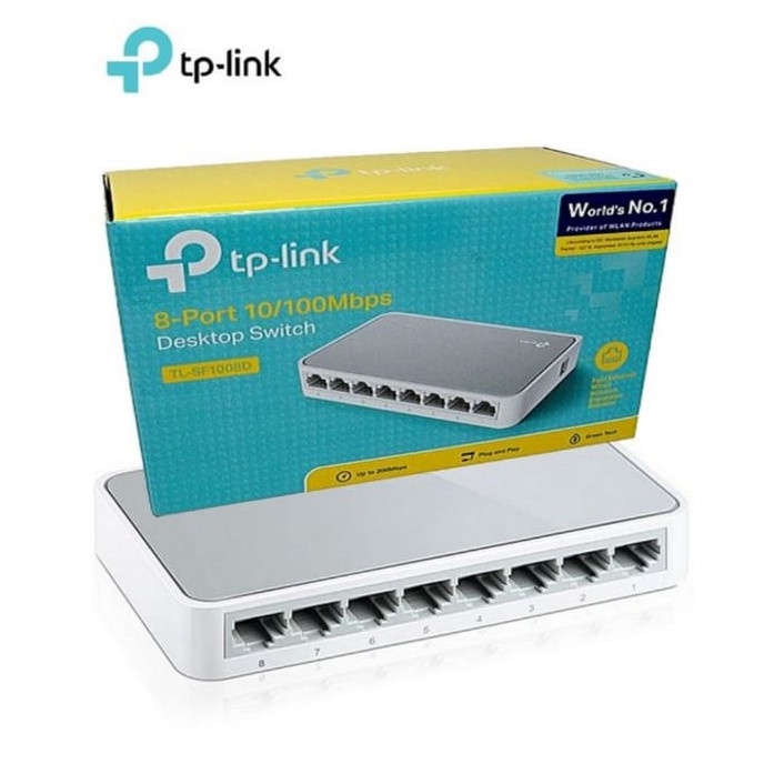 TP-LINK SF1008D SWITCH HUB 8PORT