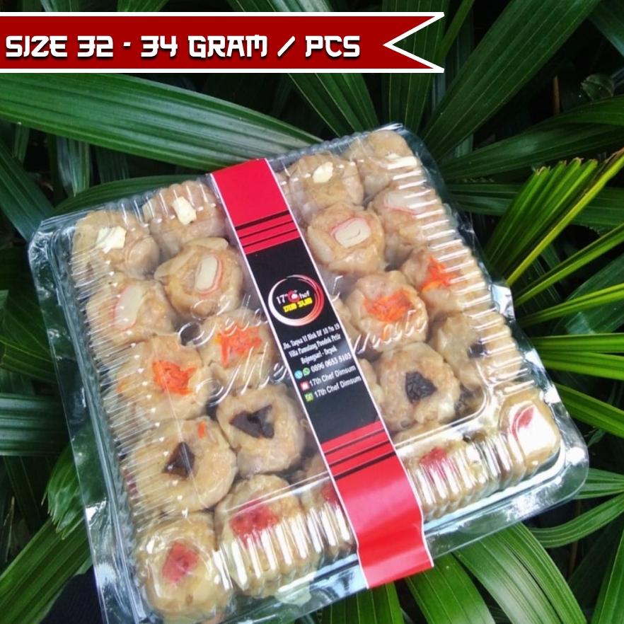 

Ready Dimsum Ayam Mix Ukuran 32-34 Gram (50 Pcs)
