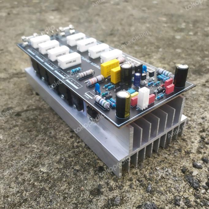 Kit Power Amplifier SOCL 506 TEF Driver Plus 4 Set Transistor Final