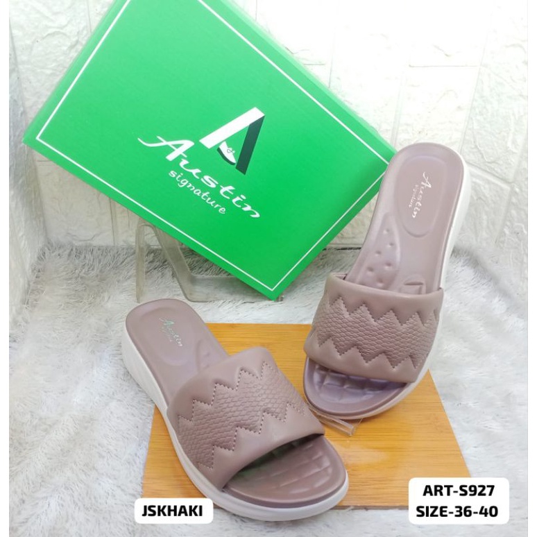 SANDAL WEDGES IMPORT WANITA AUSTIN S927