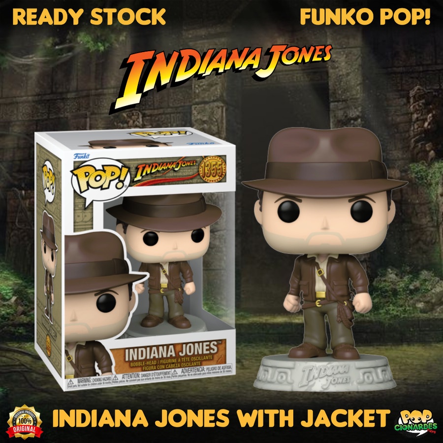 Funko POP Movies - Indiana Jones - Indiana Jones with Jacket #1355