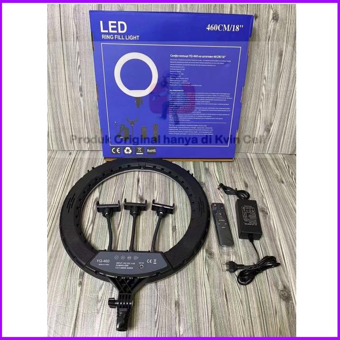 Ringlight Ring light 45cm / Ring light Besar / Ring light Jumbo / Ring light 45cm Murah Lengkap ori 