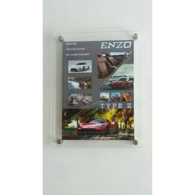 

FRAME ACRYLIC POSTER utk Dinding uk. 48 x 36 cm ( Uk. A3)