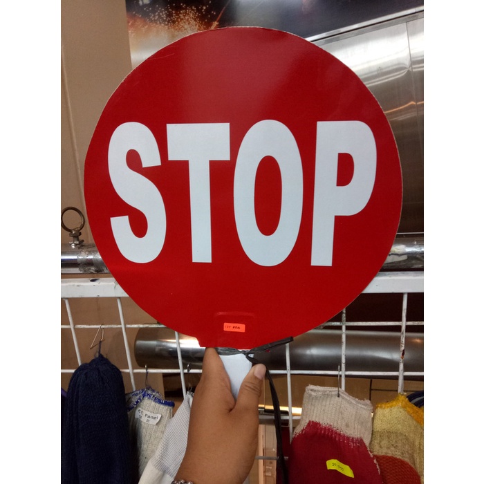 

SAFETY STOP/ SAFETY SIGN STOP