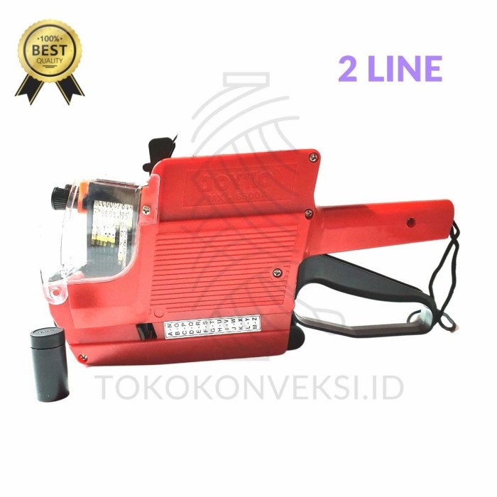 

Tembakan Label 2 Line MX-6600A Merk JOYKO