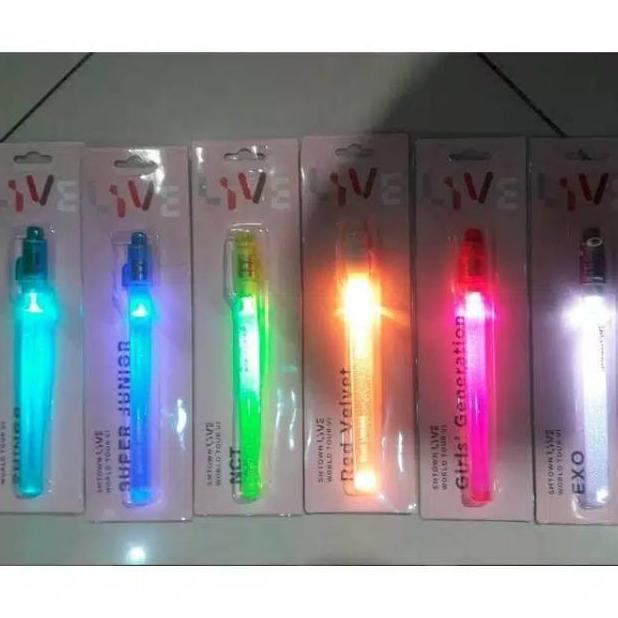 SMTOWN PENSTICK LIGHTSTICK NCT RED VELVET SHINEE EXO SUPER JUNIOR SNSD