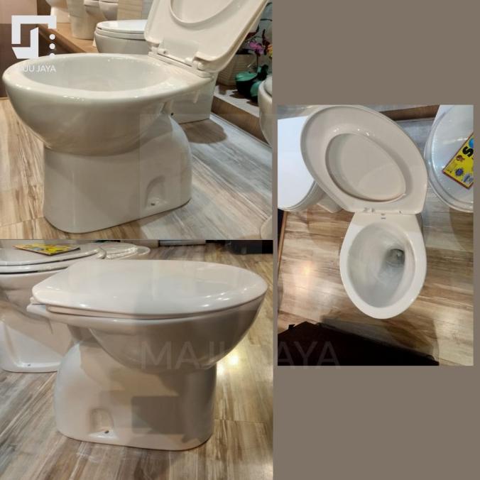 TERBARU - Closet Duduk Siram / Closet Duduk Tanpa Tangki / Toilet Duduk Siram