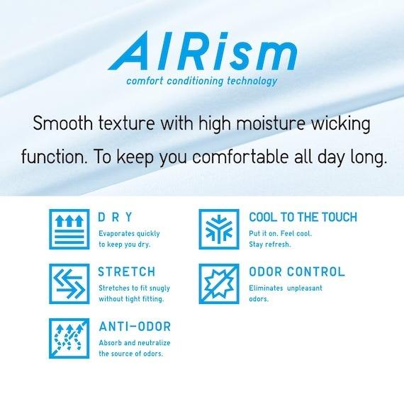 UNIQLO AIRism KATUN TANK TOP KAOS DALAM PRIA 434168