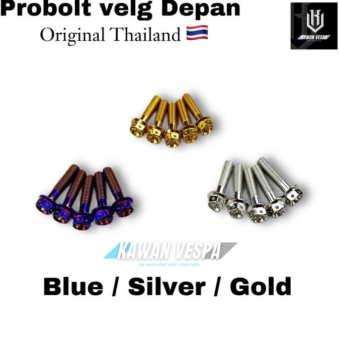 Baut Probolt Velg Vespa Sprint Primavera S 125 Lx Gts