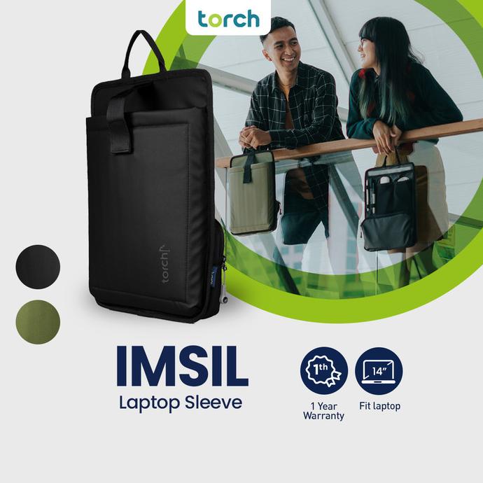 Torch Tas Laptop Sleeve Imsil - Black