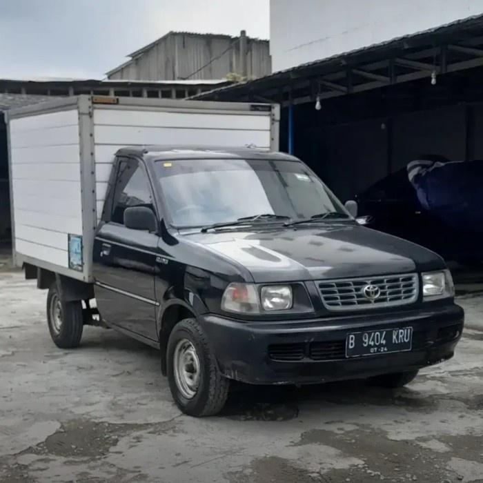 Sandaran original Kijang Kapsul pick up dinding belakang, gegeran